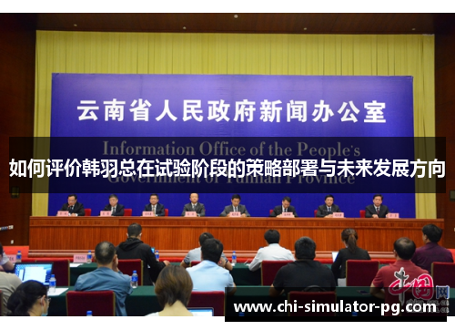 如何评价韩羽总在试验阶段的策略部署与未来发展方向