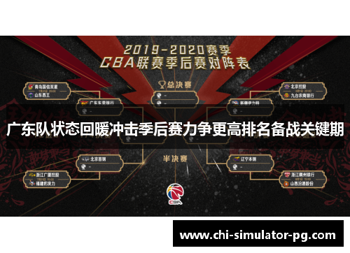 广东队状态回暖冲击季后赛力争更高排名备战关键期